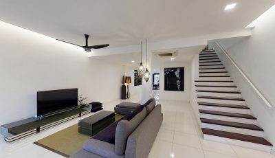 Inter-Terrace House @ Onan Road 3D Model