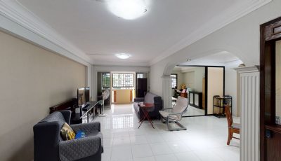 Blk 493A Tampines Ave 9 – HDB 5R – 4 Bedrooms – 1,345 Sqft 3D Model